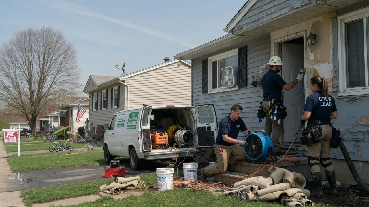 Flood Cleanup in Lancaster, TX near me