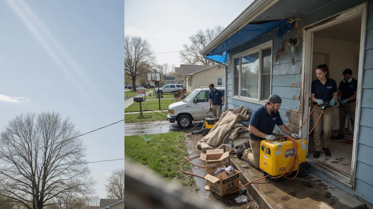 Basement Flood Cleanup in Lancaster, TX near me